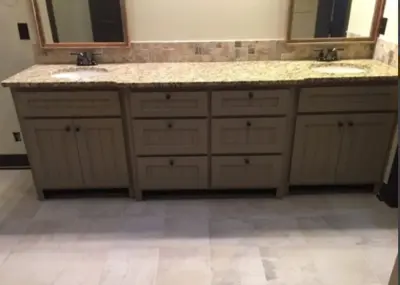 Restroom Tile — Home Renovation & Remodeling Services project by ACE Handyman Services NW Arkansas