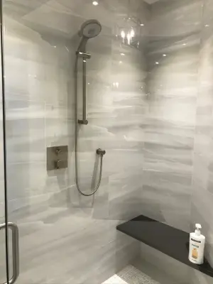 Luxury Bathroom — Home Renovation & Remodeling Services project by DeRoos2 Contracting & Renovations
