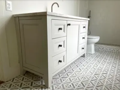 Vanities for Bathrooms — Home Renovation & Remodeling Services project by H.H. Premium Home Builders