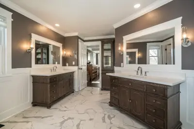 Restroom (x3) by Lakeside Renovation & Design