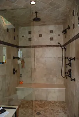 Spacious Primary Bathroom — Home Renovation & Remodeling Services project by Primo J W Skutnik Custom Builder Inc
