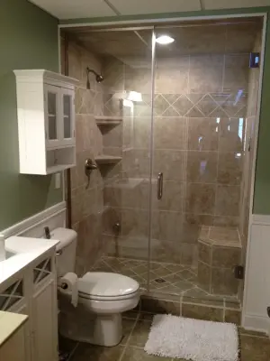 Restrooms — Home Renovation & Remodeling Services project by Baker Builders, Inc.