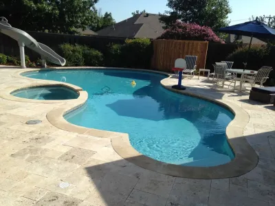 Remodels- Before and After Hobert Pools — Landscape Design project by Hobert Pools And Spas