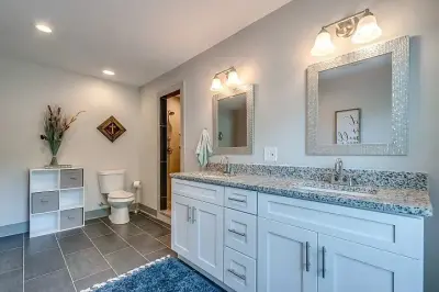 Restrooms — Home Renovation & Remodeling Services project by The Marcato Group