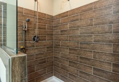 Restrooms — Home Renovation & Remodeling Services project by L.A. Associates