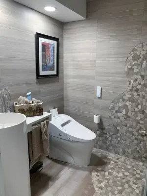 Restrooms — Home Renovation & Remodeling Services project by Burgan Home Services