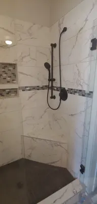 Contemporary Bathroom Renovation in Spokane — Home Renovation & Remodeling Services project by J&R Construction