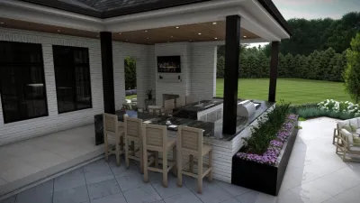 Honeystone Design - Outdoor Lighting Installation in Akron, OH