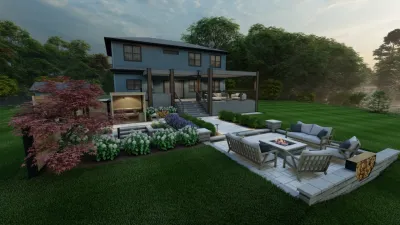 Honeystone Design - Outdoor Lighting Installation in Akron, OH