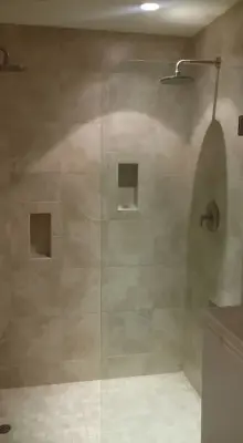 Restrooms — Home Renovation & Remodeling Services project by Gibson Construction Company