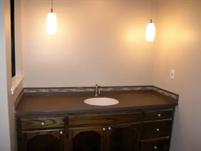 Restrooms — Home Renovation & Remodeling Services project by Craig Thompson Contracting