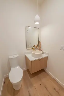Restrooms — Home Renovation & Remodeling Services project by Brown Dog Home Remodel