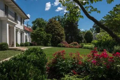 Washington DC Spanish Colonial — Landscape Design project by Horn & Co. (Previously JHLA) in Washington