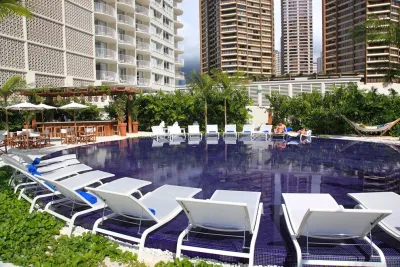 Resort - Waikiki, Hawaii — Landscape Design project by Horn & Co. (Previously JHLA) in Honolulu