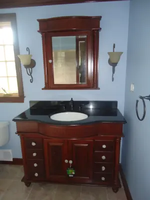 Restrooms by Veritas Custom Homes
