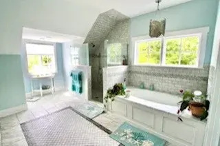 Restrooms — Home Renovation & Remodeling Services project by Crystal Coast Construction Unlimited LLC