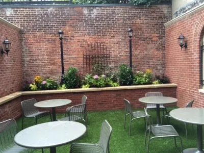 Library Serenity — Landscape Design project by Hufnagel Landscape Design & Construction Group in Hoboken