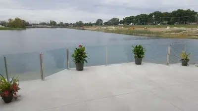Shelby Township Beachfront Railing Initiative by Kyle Builders, Inc