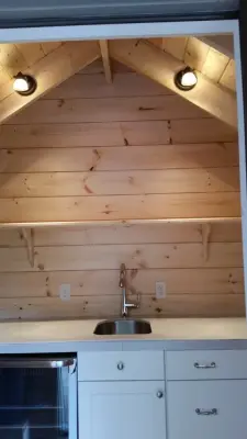 Coastal Shed Kitchen and Storage — Home Renovation & Remodeling Services project by Re-Modern Homes Inc/All Aspects Tile And Carpentry