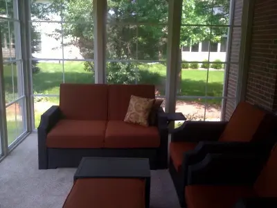 Carmel Indiana Porch Expansion at Beaconfield Court by The Lifestyle Group Inc.