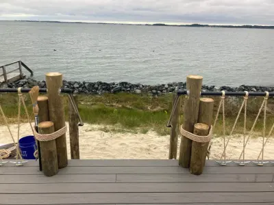 Stunning Waterfront Deck by Good-Man Home Improvements LLC