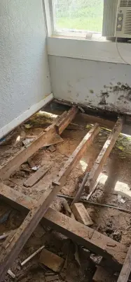 Before and After III — Home Renovation & Remodeling Services project by Lone Star House Leveling & Foundation Repair