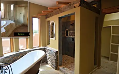 Before and After — Home Renovation & Remodeling Services project by Rutherford Design & Construction, LLC