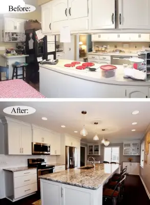 Before and After Transformations by Booher Remodeling Company