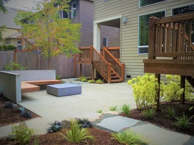 Modern Woodland — Landscape Design project by In Harmony Sustainable Landscapes
