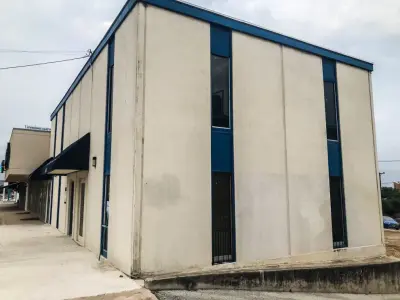 Office Building Exterior Painting — Home Renovation & Remodeling Services project by Zia Development