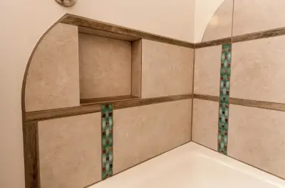 Tile Design Inspirations for Two New Bathrooms — Home Renovation & Remodeling Services project by Arch Design, Inc
