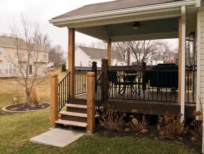 Beinke - Kansas City Shingled Roof Overhang by All Weather Decks