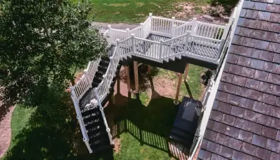 Bell Gate Farm Steps — Home Renovation & Remodeling Services project by Feeney & Co.