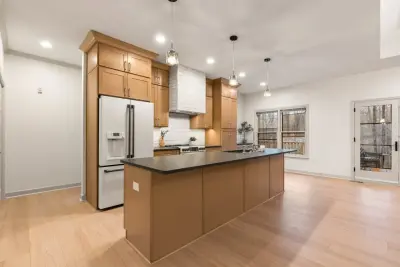 Berry Farm Culinary Space, Primary Bathroom, and Basement Renovation — Home Renovation & Remodeling Services project by Kamanski Construction, Inc.