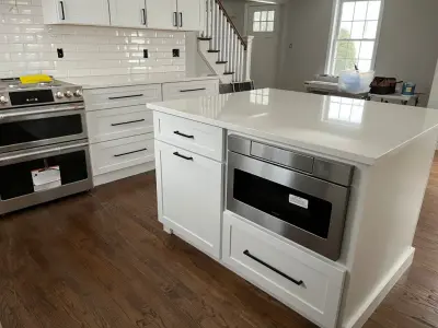 Kitchen Remodel in Billerica, MA by Apple Wood Construction, Inc.