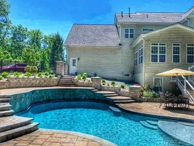 Swimming Pool Landscape Designs by Iris Design Associates