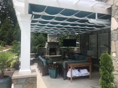 Patio renovation by Iris Design Associates