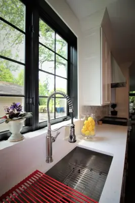 Ebony and Brass Restoration by Fredenhagen Remodel & Design