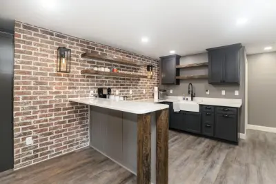 Blackstone Basement Renovation by Wichita Home Works LLC