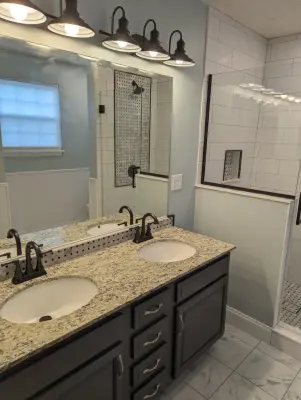 Blanchester Bathroom Renovation by SDC Custom Homes & Remodeling