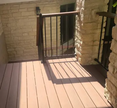 Bob Cat Run Composite Decking by Capitol City Wood Works LLC
