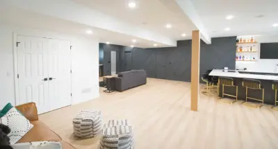 Bold Basement Atmosphere by Bryan Casey Construction LLC