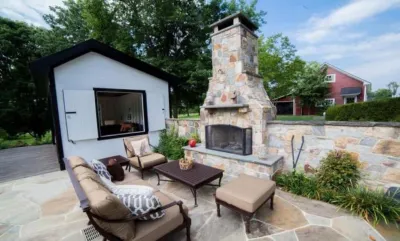 Farm Pool — Landscape Design project by Iris Design Associates in Bealeton