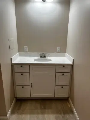 Canvas Restroom by Anna Kennedy With MBS Interiors