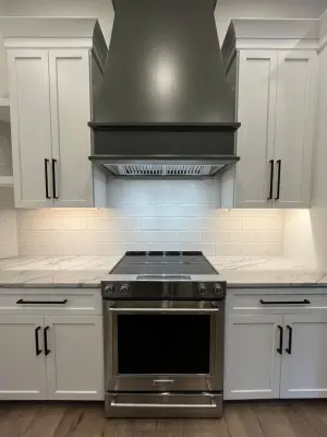 Carmel Kitchen and Fireplace Renovation by T. Morgan Construction, Inc.