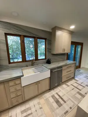 Carmel Kitchen Renovation and Flooring by T. Morgan Construction, Inc.