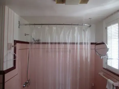Marble Bathroom in Carrara Style by Custom Kitchens By John Wilkins, Inc.