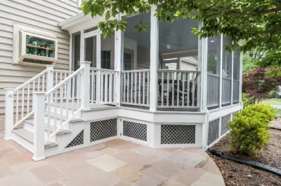 Centreville Outdoor Living Screened Porch by Foster Remodeling Solutions, Inc.