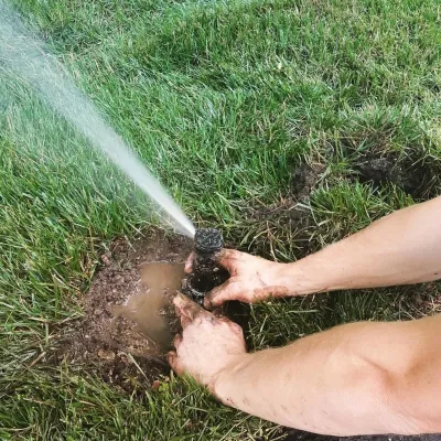 Irrigation Install — Landscape Design project by Irreco LLC