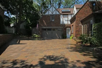 Driveways — Landscape Design project by J. Barker Landscaping Company